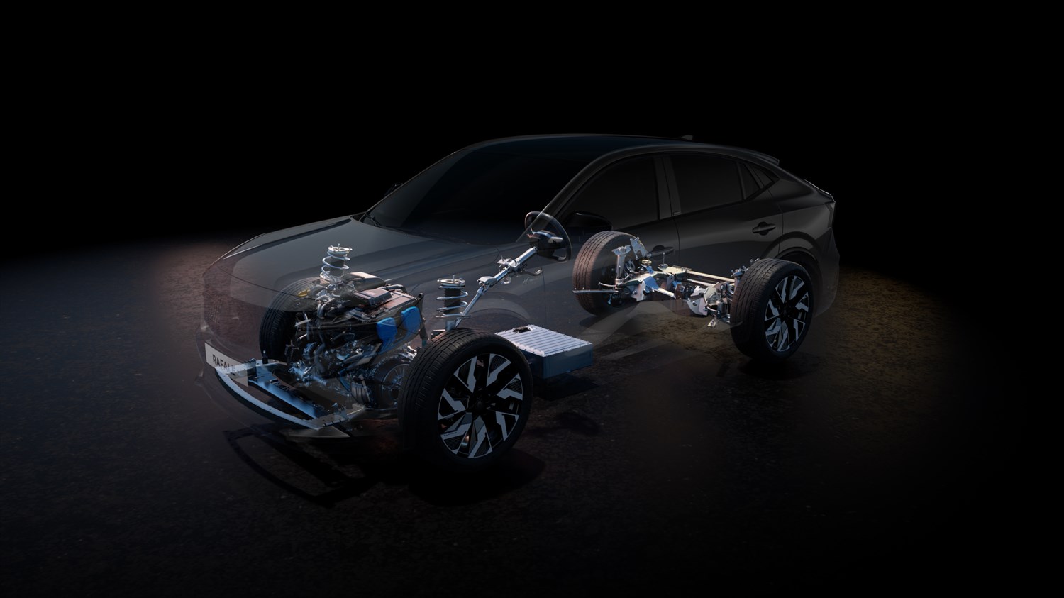  Renault Rafale full hybrid E-Tech - powertrain