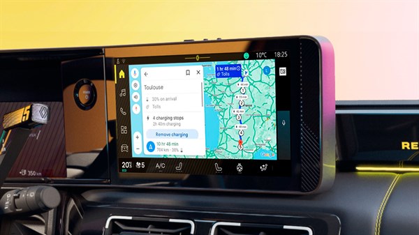 Google Maps - Renault 5 E-Tech electric