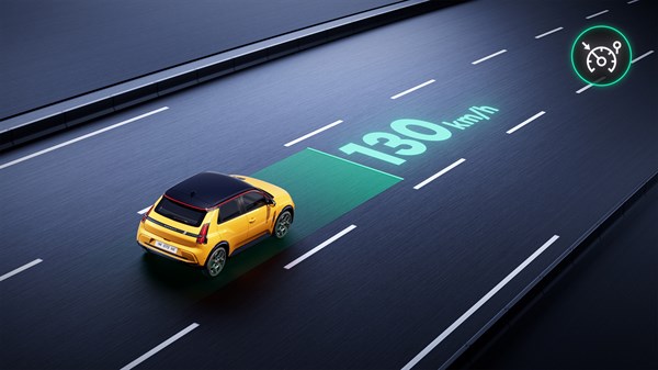 speed limiter - Renault 5 E-Tech electric
