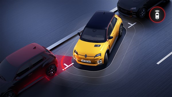 front park assist- Renault 5 E-tech electric