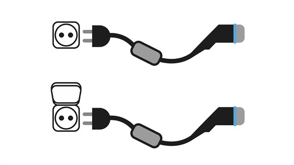 domestic socket - Renault 5 E-Tech electric
