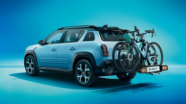 towbar platform bicycle rack  -Renault 4 E-Tech electric