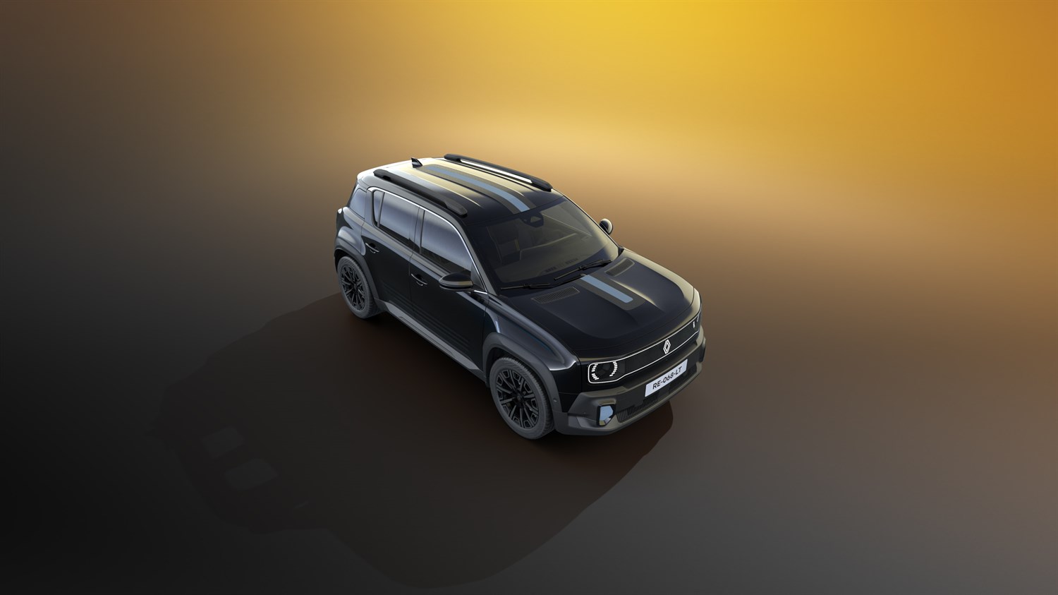 starry black - Renault 4 E-Tech electric