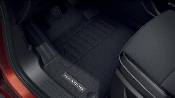 Premium textile floor mats for KANGOO