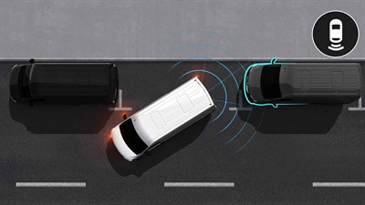 Renault MASTER front sensor and reversing camera