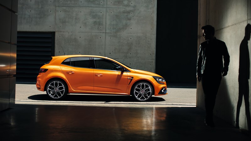 Renault MEGANE R.S. - Profil statique du véhicule