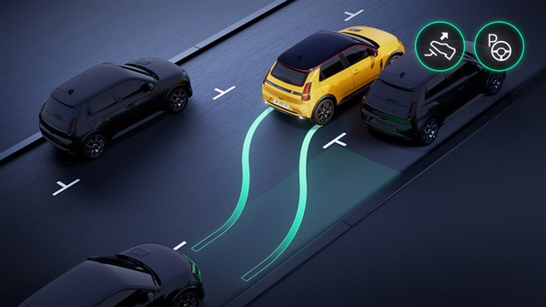 hands-free parking - Renault 5 E-Tech electric