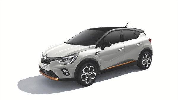 2 stücke Auto-styling Für Renault Captur 2020-2023 Carbon Fiber