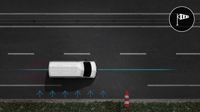 Renault MASTER crosswind stability assist