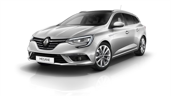 Renault MEGANE Estate - vue 3/4 de face du véhicule