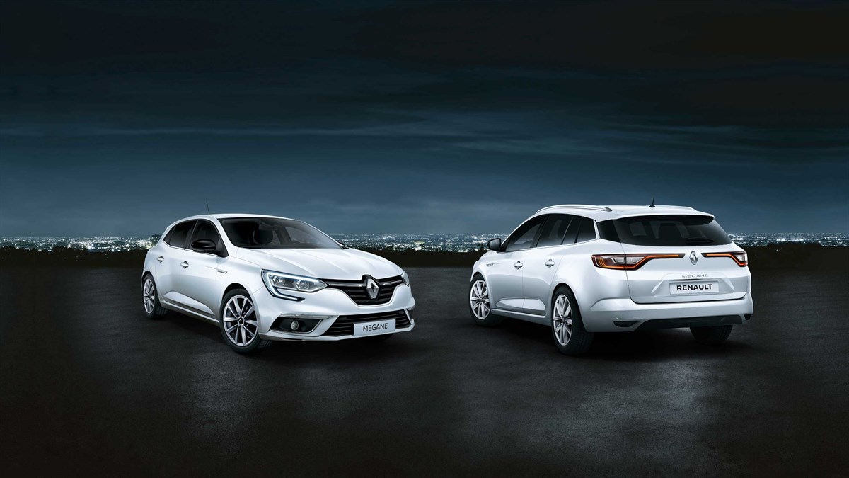 Renault MEGANE Limited et Renault MEGANE Estate Limited - Design extérieur des voitures 